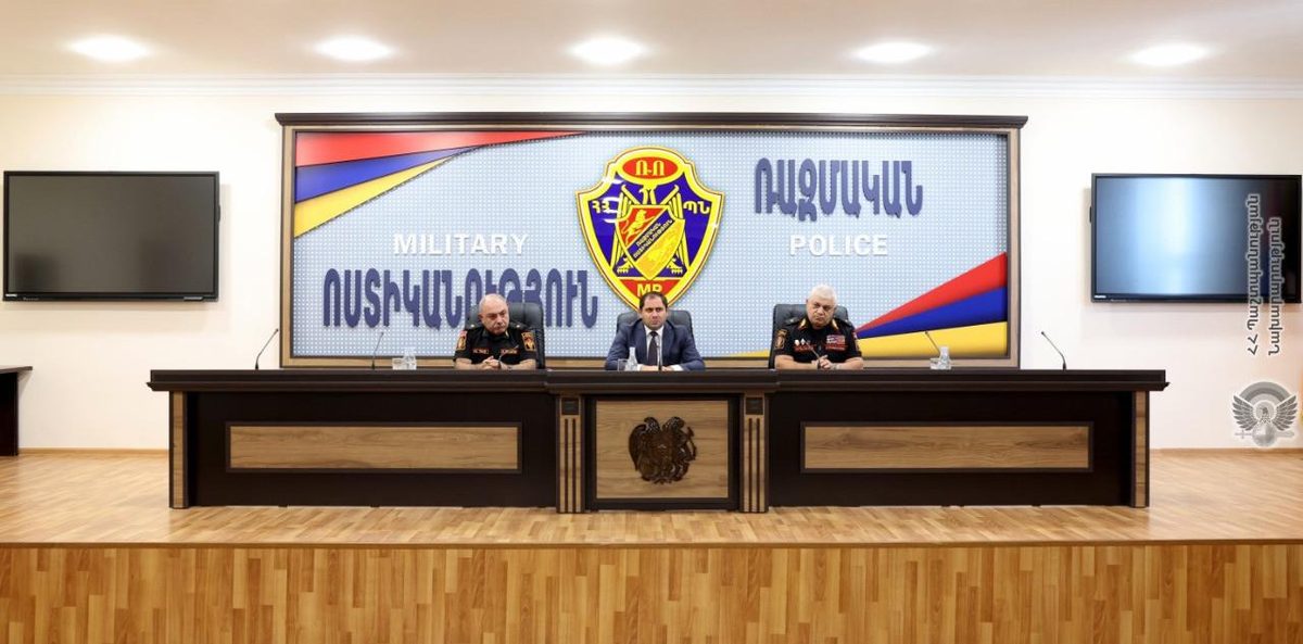 Սուրեն Պապիկյանը անձնակազմին է ներկայացրել ՌՈ նորանշանակ պետին