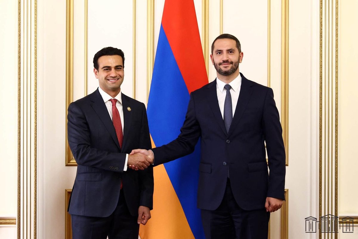 U.S. Congressman Abraham Hamadeh Visits Armenia to Discuss Bilateral Ties and Regional Peace